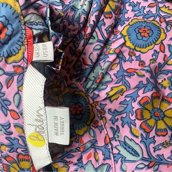 Boden Floral Long Sleeve Maxi Dress - Picture 4 of 5